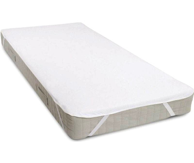 Наматрасник мулетон махровый на резинках 140х200 (полиэстер 100%) 