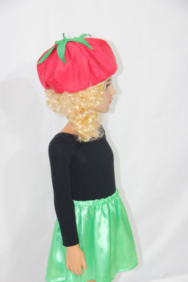 Детская шапка Помидор