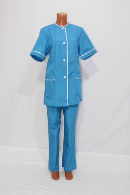 Женский медицинский брючный костюм