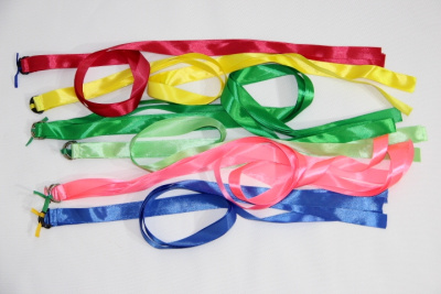 Лента гимнастическая 1,2 м на полуколце