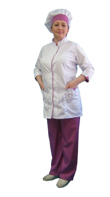 Костюм повара женский тиси