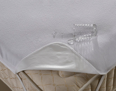 Наматрасник мулетон махровый на резинках 70х200