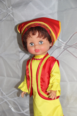 Татарский национальный костюм для куклы