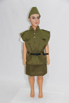 Детский костюм Солдат (девочка)