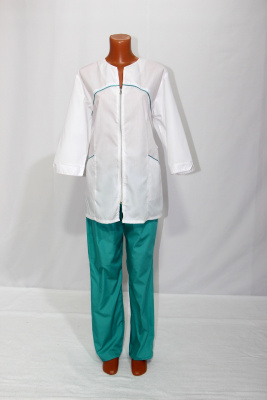 Костюм медика тиси с молнией
