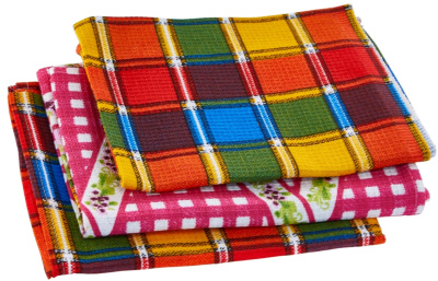 Полотенце набивное вафельное 50х90