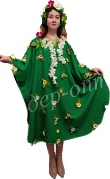 Взрослый карнавальный костюм Весна