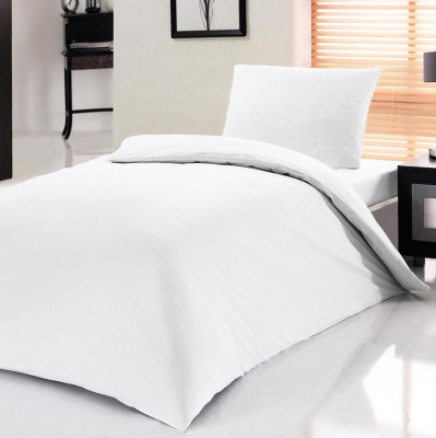 КПБ 1.5 сп. с 1 наволочкой 70х70 140 г бязь отбеленная