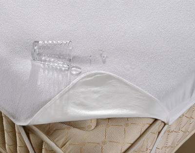 Наматрасник мулетон махровый на резинках 220х200