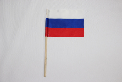 Флажок "Россия" на деревянной палочке