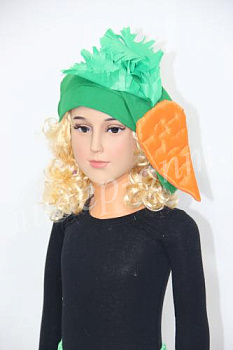 Детский берет Морковь