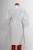 Белый медицинский халат тиси на молнии
