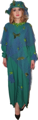 Взрослый карнавальный костюм Кикимора