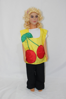 Детский жилет Вишня