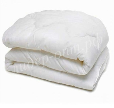 Одеяло холлофайбер бязь отбеленная евро 200х220