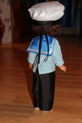 Одежда для куклы Моряк