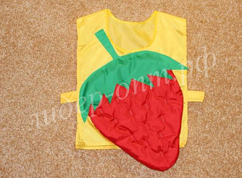 Детский жилет Клубника