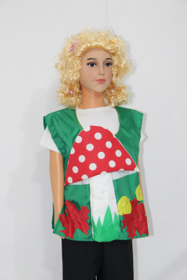 Детский жилет Мухомор