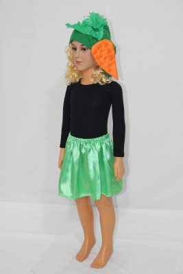 Детский берет Морковь