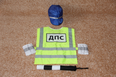 Костюм Инспектор ДПС (с жезлом и крагами)