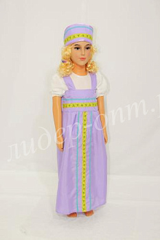 Русский народный костюм для танцев для девочки