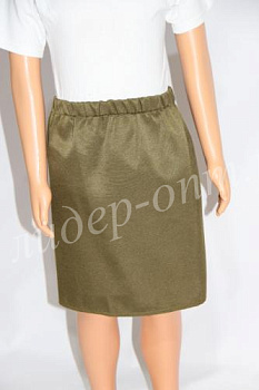 Детская солдатская юбка