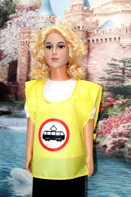 Детский жилет ПДД Пересечение с трамвайной линией