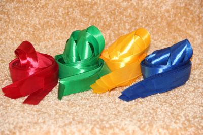 Лента гимнастическая 0,6 м на полукольце