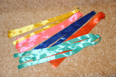 Лента гимнастическая 0,6 м на полукольце