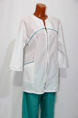Костюм медика тиси с молнией