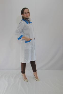 Халат медицинский женский тиси Ева