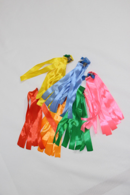 Детская лента для художественной гимнастики ширина 2,5 см длина 0,25 м