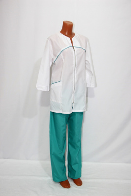 Костюм медика тиси с молнией