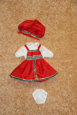 Русский народный костюм для куклы
