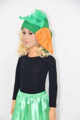 Детский берет Морковь