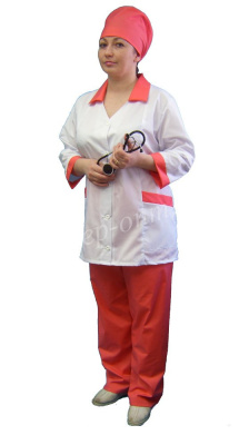 Брючный костюм медика женский тиси Ева большой