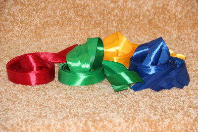 Лента гимнастическая 0,6 м на полукольце