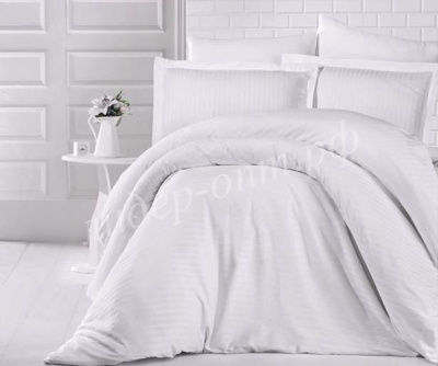 Комплект постельного белья страйп сатин 2 спальный