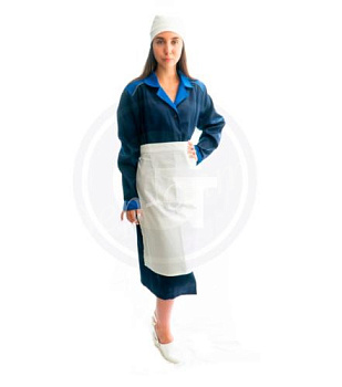 Фартук бязь белый ГОСТ