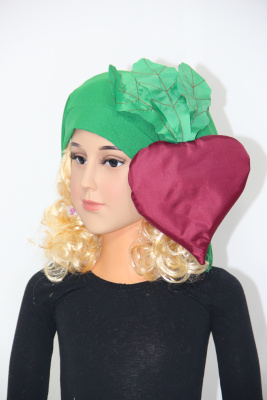 Детский берет Свекла