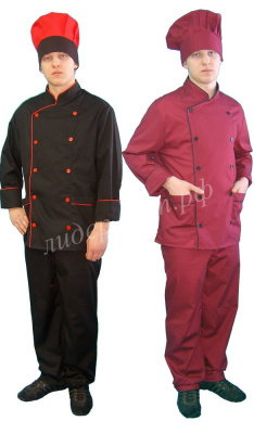 Куртка шеф-повара гл/кр тиси