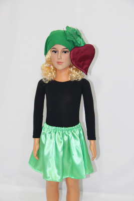 Детский берет Свекла