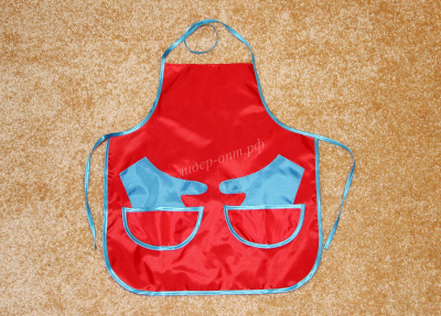 Детский фартук с аппликацией для творчества