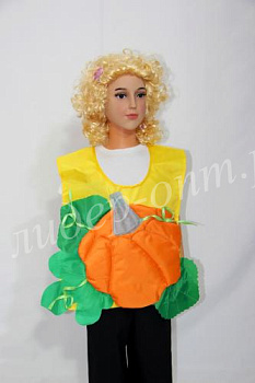 Детский жилет Тыква