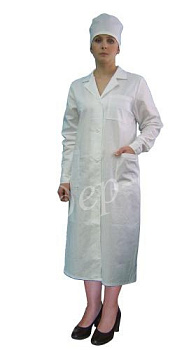 Халат медицинский женский бязь ГОСТ большой