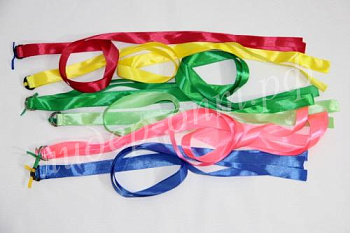 Лента гимнастическая 1,2 м на полуколце