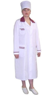 Халат медицинский женский тиси Яна