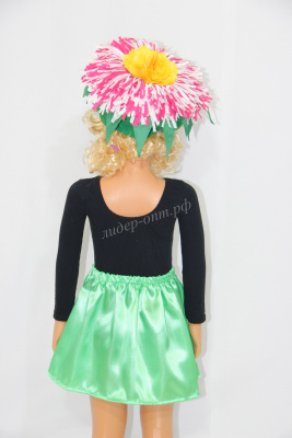 Шапка растения цветы  Маргаритка розовая