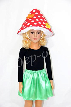 Детская шапка Мухомор