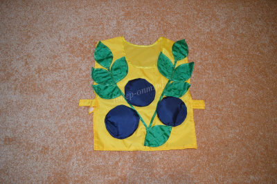 Детский жилет Черника